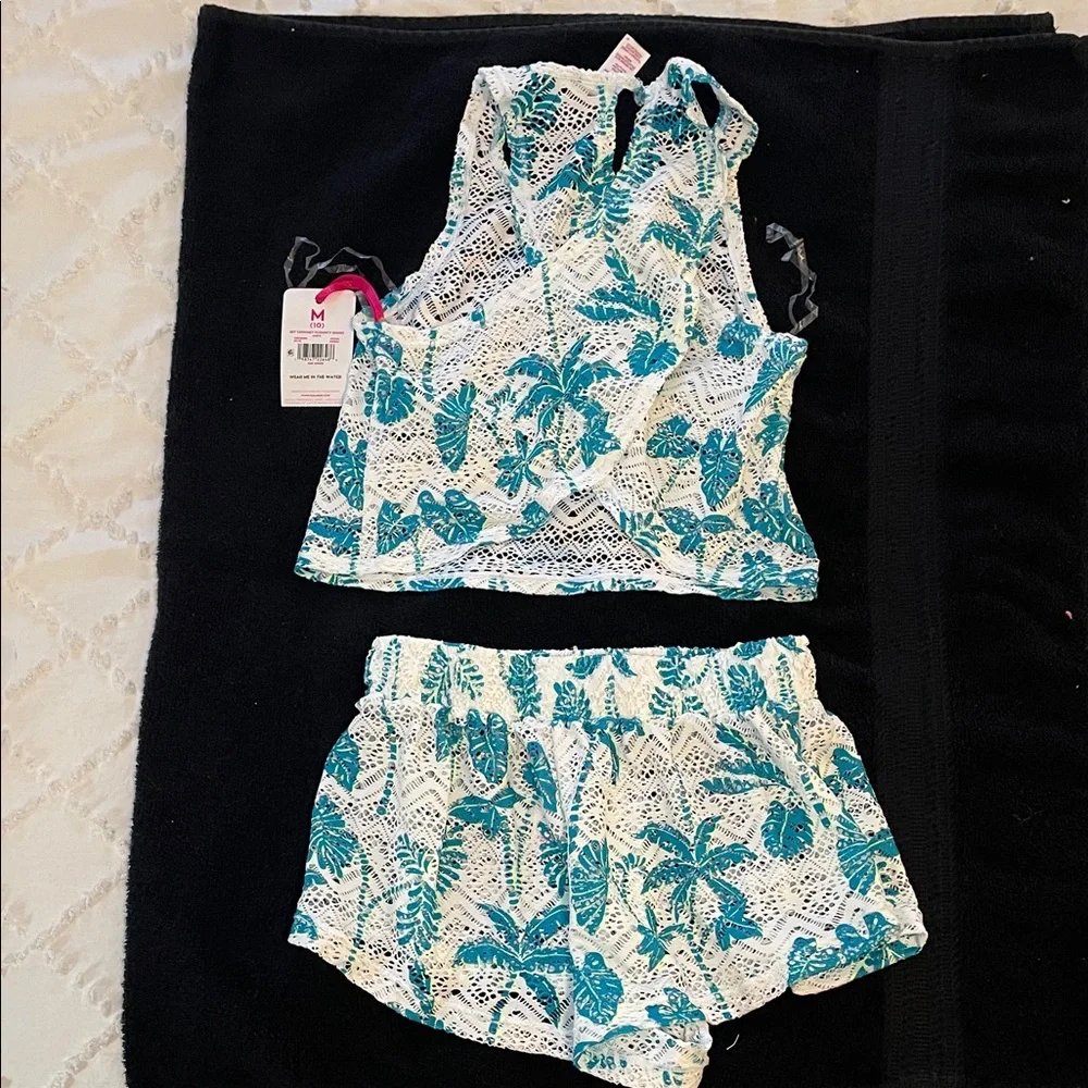 Justice sleeveless lace